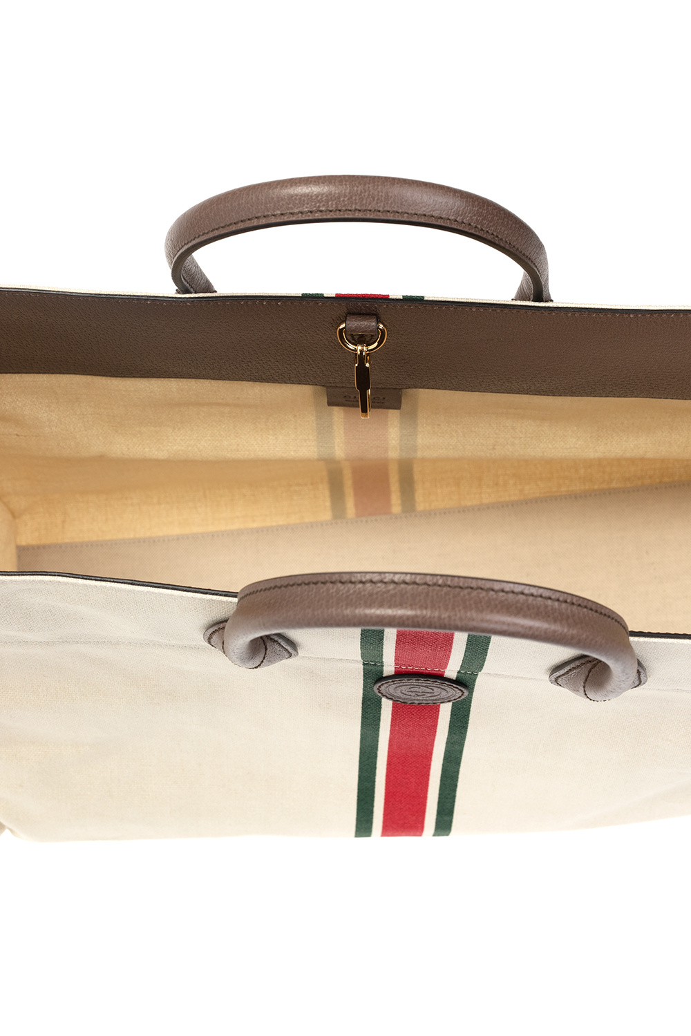 Gucci Linen shopper bag